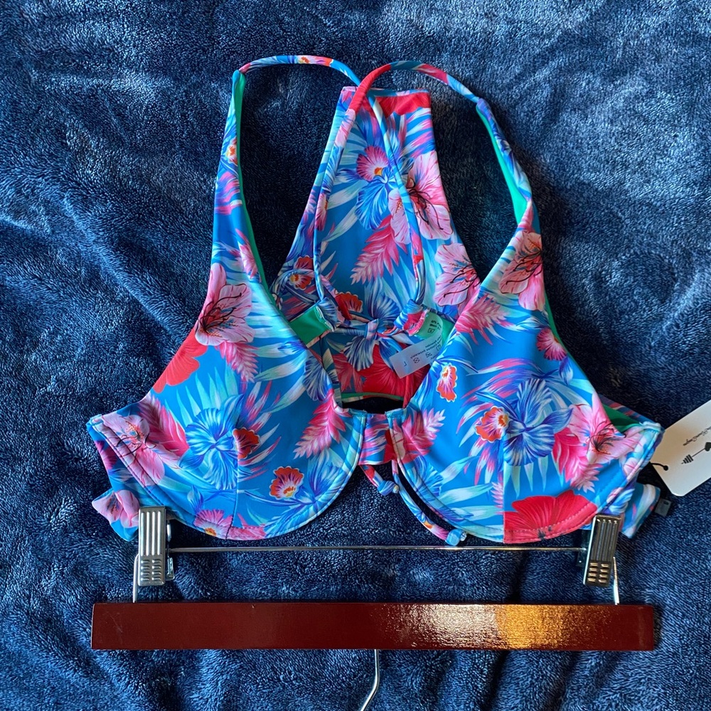 Tropical Underwire Floral Bikini Set